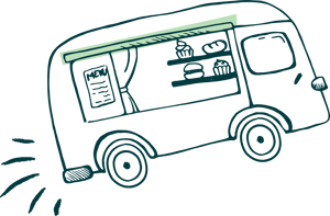 ICU Day Truck Illustration